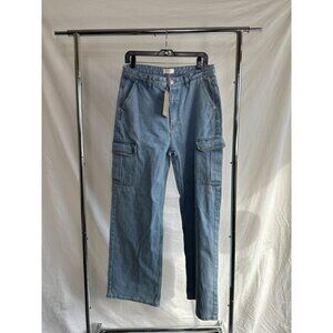 BLUE CARGO MESHKI Women's Denim, M